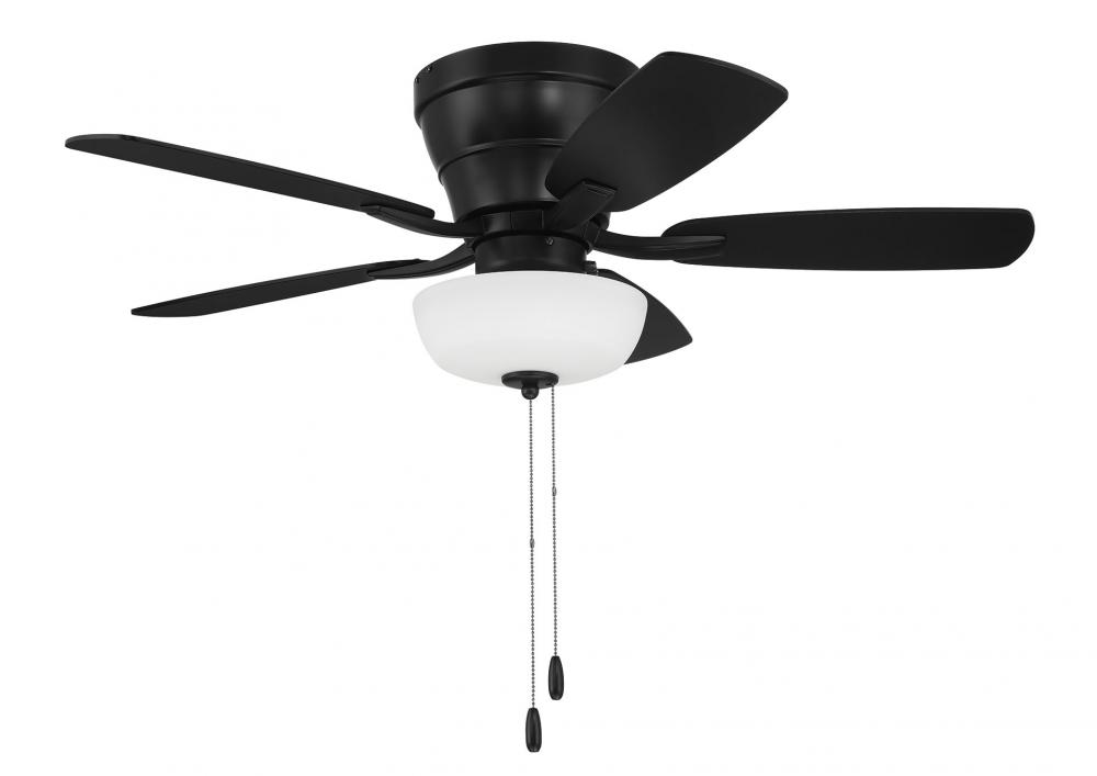 42&#34; Hugger Ceiling Fan w/ 5 Blades, Light Kit
