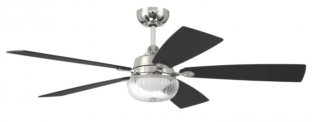 52&#34; Ceiling Fan w/Wi-Fi, DC Motor, Blades, LED Light Kit