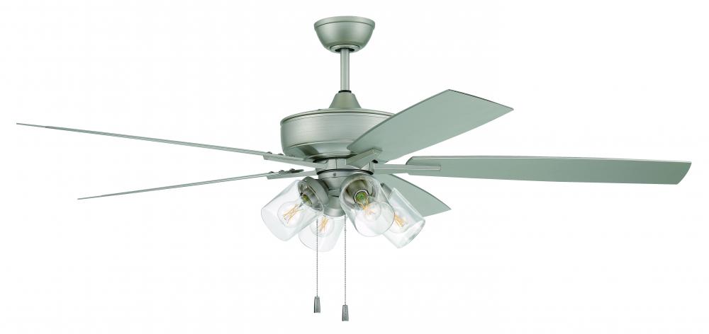 60&#34; Outdoor Super Pro 104 in Painted Nickel w/ Painted Nickel Blades