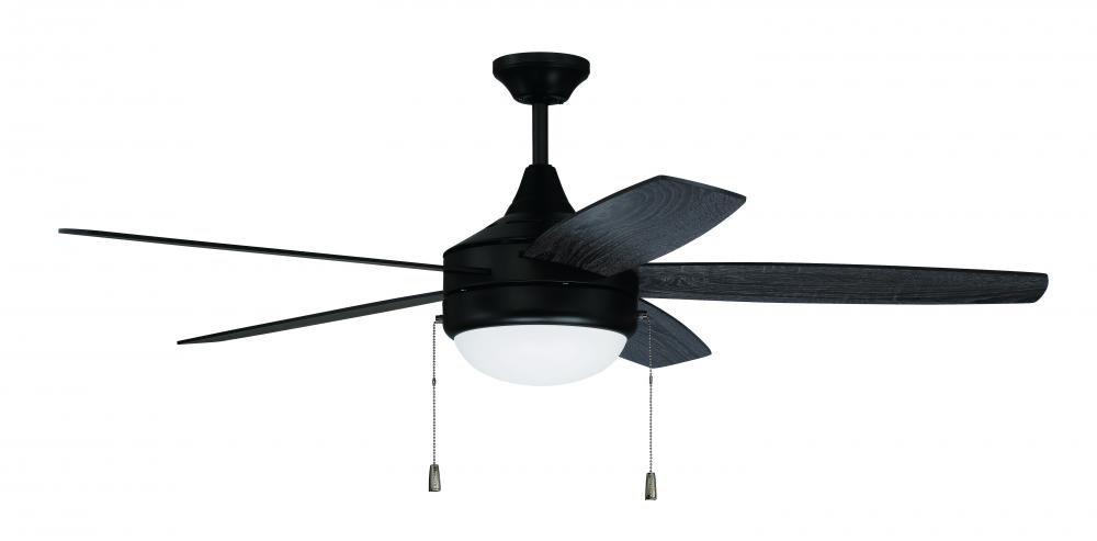 52&#34; Ceiling Fan w/ 5 Blades, LED Light Kit