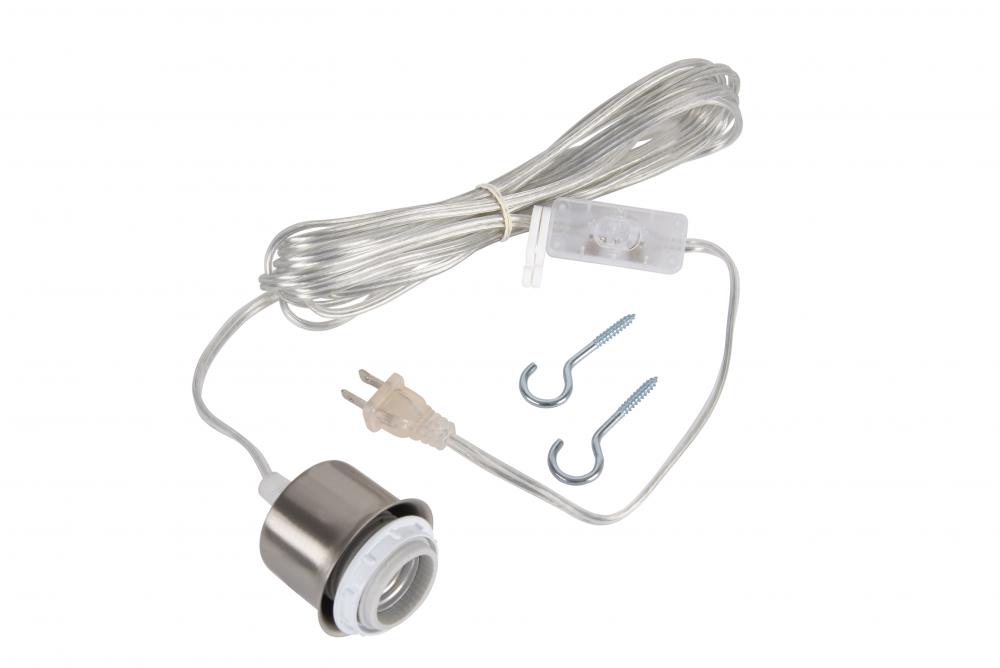 15&#39; Silver Cord w/Socket Kit