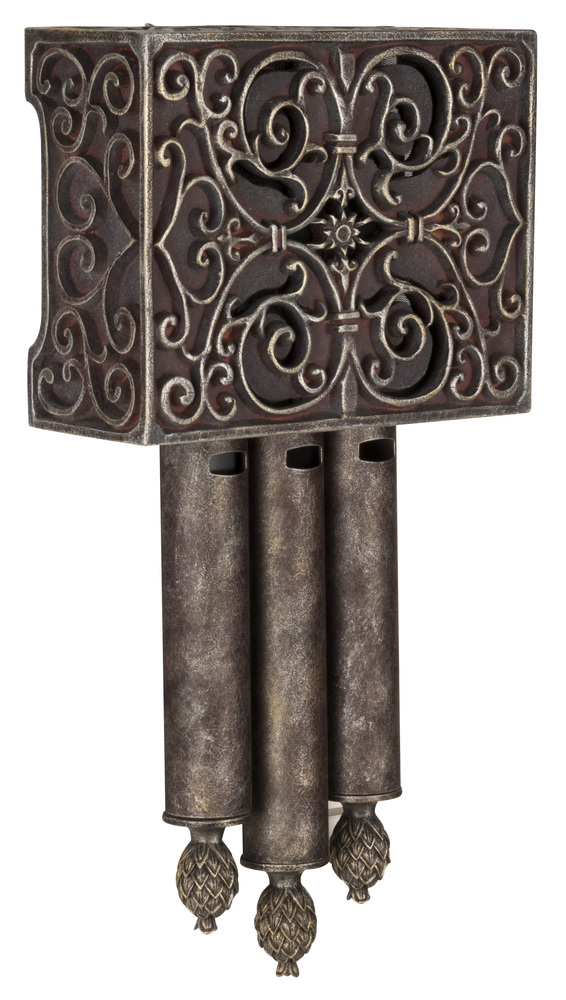 Carved Scroll Westminster w/ 3 Short Tubes
