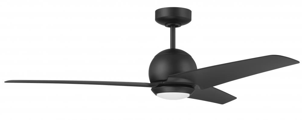 52&#34; Ceiling Fan w/ 3 Blades, Wi-Fi & LED Light Kit, Damp
