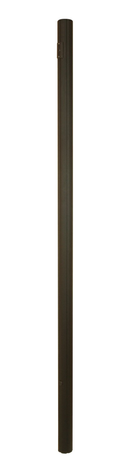 84&#34; Fluted Direct Burial Post in Textured Black