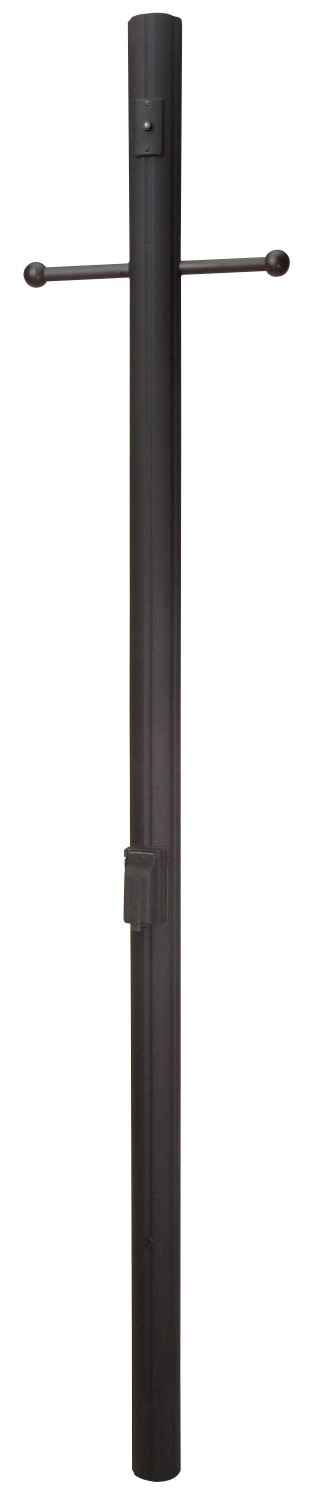 84&#34; Fluted Post w/Photocell & Outlet