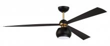 Craftmade OTT60FBSB3 - 60" Ceiling Fan w/3 Blades, Wi-Fi & LED Light Kit