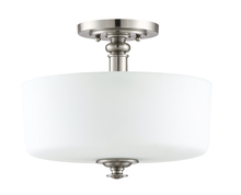 Craftmade 49853-BNK - 3 Light Semiflush Convertible
