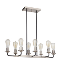 Craftmade 50378-FBBNK - 8 Light Island