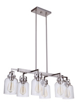 Craftmade 53676-BNK - 6 Light Island
