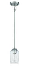 Craftmade 56191-BNK - 1 Light Mini Pendant