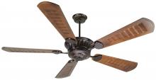 Craftmade DCEP70OB5 - 70" Ceiling Fan w/DC Motor, Blades, Damp Rated