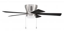 Craftmade MER52BNK5 - 52" Hugger Ceiling Fan w/Blades, LED Light Kit