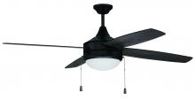 Craftmade PHA52FB4 - 52" Ceiling Fan w/ 4 Blades, LED Light Kit