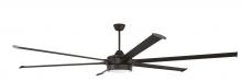 Craftmade PRT102ESP6 - 102" Ceiling Fan w/Blades & LED Light Kit, Damp Rated