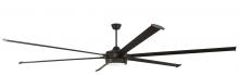 Craftmade PRT120ESP6 - 120" Ceiling Fan w/Blades & LED Light Kit, Damp Rated