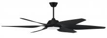 Craftmade ZOM66FB6 - 66" Ceiling Fan w/DC Motor, Blades, LED Light Kit, Damp Rated