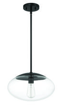 Craftmade 56894-FB - 1 Light Large Oval Pendant with Clear Glass