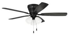 Craftmade WHL52FB5C3 - 52" Hugger Ceiling Fan w/ 5 Blades, 3 Light Kit
