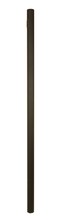 Craftmade Z8990-TB - 84" Fluted Direct Burial Post in Textured Black