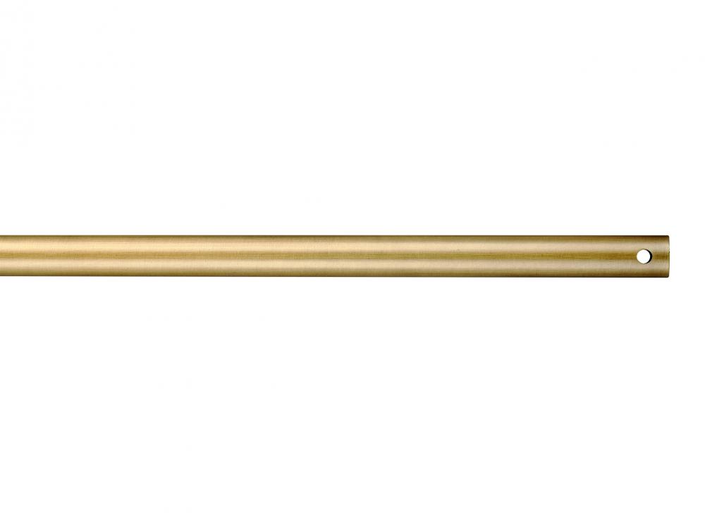 36&#34; Downrod in Hand Rubbed Antique Brass